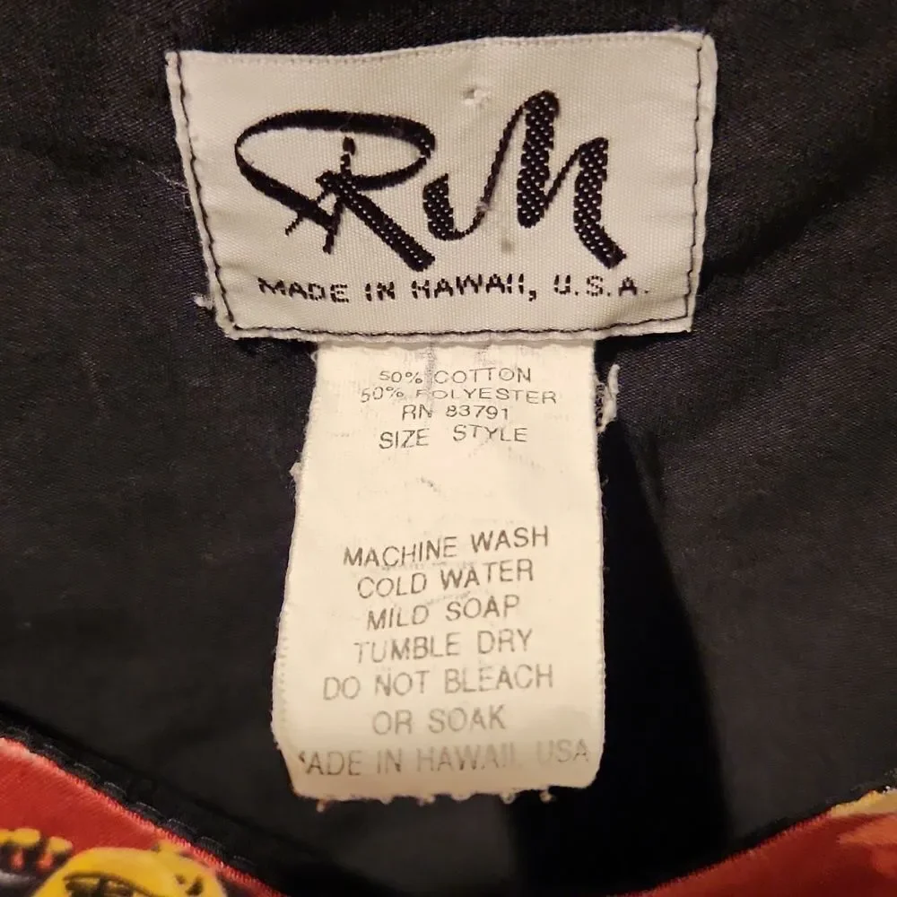 Vintage RM Lucky Cat Muumuu M